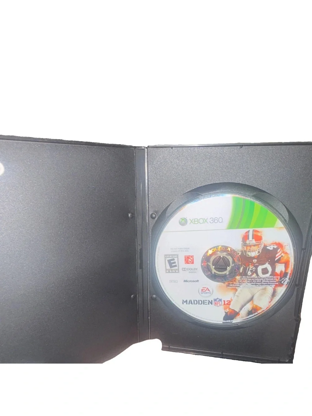 Xbox 360 Madden NFL 12 Video Game - Brown/Orange Cover